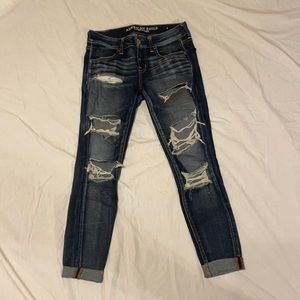 Size 4 Short Low Rise Jeans from AE